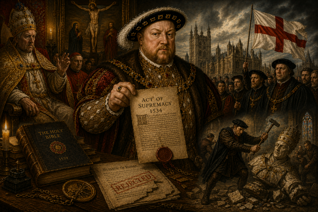 the english reformation henry viii and the break with rome