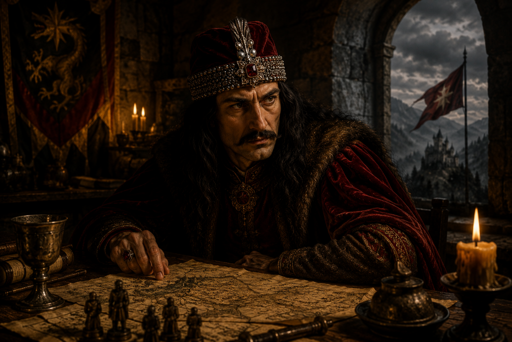 Vlad the Impaler during one of his three reigns as Prince of Wallachia